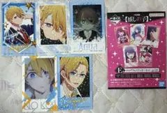 一番くじ　推しの子　E賞ホログラムステッカーセット　星野アクア