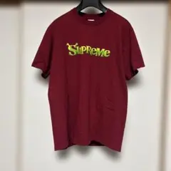 美品　Supreme シュレックロゴ　Tシャツ バーガンディ　Mサイズ
