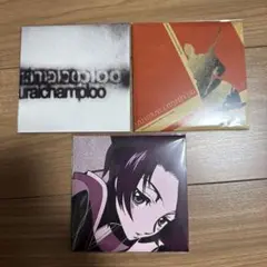 推しちゃれ サムライチャンプルー レコードコースター 紙ジャケットセット