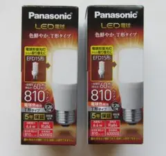 Panasonic LED電球 LDT6LGST6 口金26mm 2個