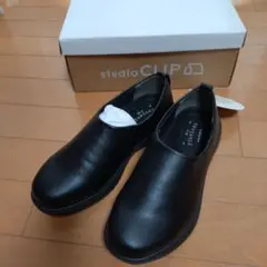 studio CLIP ブラック スリッポン　M