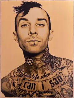 Travis Barker 『Can I Say』A3ポスター