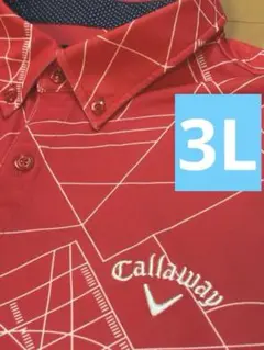 Callaway メンズ3L ゴルフシャツ