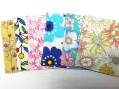 ボタニカル•花柄(6種)☆ハンドメイド☆コースター☆6枚セット