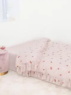[ジェラート ピケ] Sleep チェリー柄掛け布団カバー セミダブル