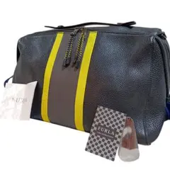 【未使用】FURLA イカロ 4way レザーショルダーバッグ 本革 ブラック