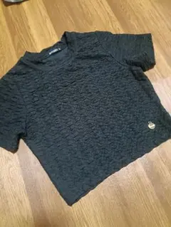 バイラビット　黒　カットソー　140
