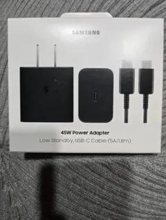 Samsung 45W Power Adapter + USB-Cケーブル