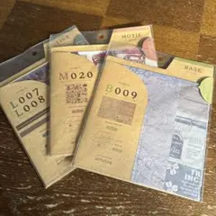 雑貨　デコレーションシート　3セット