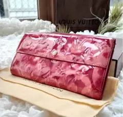 ✨良品✨ ルイヴィトン ヴェルニ ポルトフォイユ サラ 財布 長財布 レディース