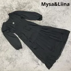 Mysa&Liinaロング ワンピース 透け感のある軽い着心地♪