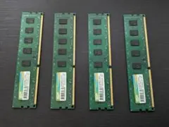 240Pin DIMM DDR3-1600(PC3-12800) 8GB 4枚