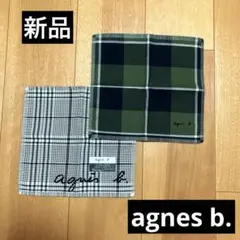 【新品】agnes b. アニエス・ベー　アニエスベー　ハンカチ　ハンドタオル