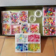 ビーズ、テグス、色々