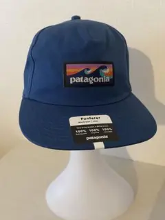 patagonia キャップ　　波ロゴ