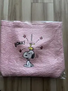ピオヌンナル スヌーピー　ピーナッツ　バッハ　ピンク　新品