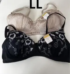 LL　2枚　 　ブラジャー 2枚