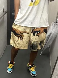 アートプリント ショートパンツ