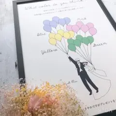 風船 ドレス当て 色当て クイズ