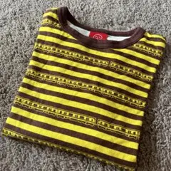 OJICO 電車柄 ストライプ Tシャツ⭐︎10A
