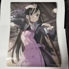 ② ギルドの受付嬢　くじ引き堂　Ｂ賞　クリアポスター　アリナ