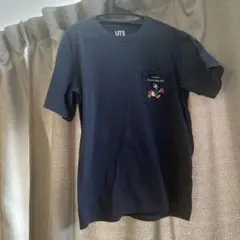 ★UT ドナルド ポケットTシャツ S ネイビー　ユニクロ　ディズニー