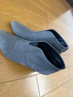 グレー ブーティ 23cm 日本製
