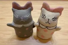 kuu リボン猫セット