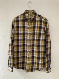 背面のラインが美しい チェック シャツ N.HOOLYWOOD 日本製