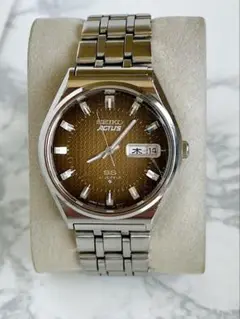 SEIKO アクタス　千鳥格子　ビンテージ腕時計