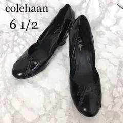 colehaan コールハーン パンプス エナメル ヒール 6 1/2