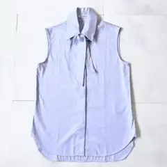 MADISONBLUE - MADISON BLUE / マディソンブルー | FLY FLONT SLEEVELESS SHIRT ノースリーブシャツ | 00(XS) | ホワイト | レディース J.BRADLEY SLEEVELESS SHIRT | SHIRT/BLOUSE | MADISONBLUE