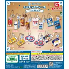 雪印メグミルクミニチュアチャーム ～100周年記念～　(6種類)