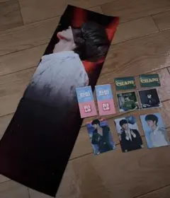 SF9チャニ　スローガン　トレカ　ステッカー　セット