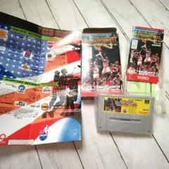テクモスーパーNBAバスケットボール　付属チラシ有り
