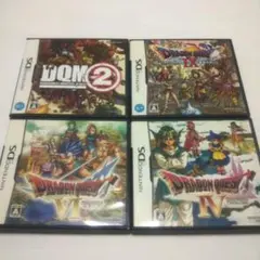 ドラゴンクエスト IV 導かれし者たち 他 4本セット DSソフト まとめ売り