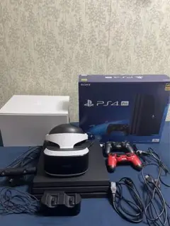 PlayStation4 Pro 1TB CUH-7100B+VR+ソフト2本