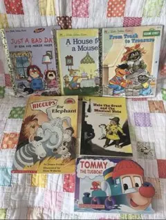 1990年代 最終価格 アメリカン雑貨 海外 ビンテージ (訳あり)絵本 セット