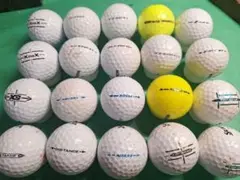 ロストボール 20個 Srixon 大いに傷有ります　他種のボール4個付録
