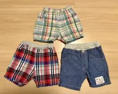 Combi mini コンビミニ　パンツ3枚まとめ売り　80〜90cm