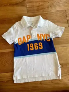 ギャップ　GAP ポロシャツ　110cm  ホワイト　白