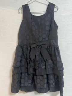 COMME CA FILLE コムサフィユブラックドット柄