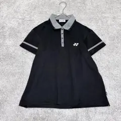 ヨネックス　スポーツウェア　襟付き半袖Tシャツ　バドミントン　ハーフボタン