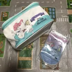 ディズニー アリエル バニティポーチ クリアポーチ