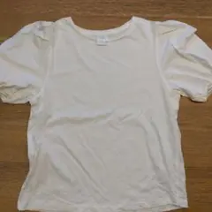 ZARA ホワイト パフスリーブ Tシャツ 11-12歳１５２cm