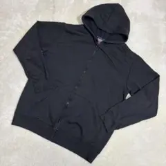 ESSENTIAL APPAREL ブラック フルジップパーカー　メンズ　M