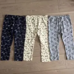 ユニクロ　スヌーピーレギンス　３枚セット