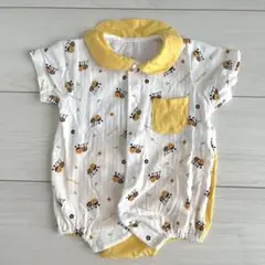 ハチさんロンパース 70cm＊イエロー