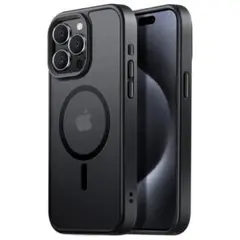 MagSafe対応 Gtsoho iPhone15 ProMax ケース 半透明