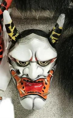 石見神楽面 手力男命 神楽面 手力男命 たぢからおのみこと No.38 - メルカリ